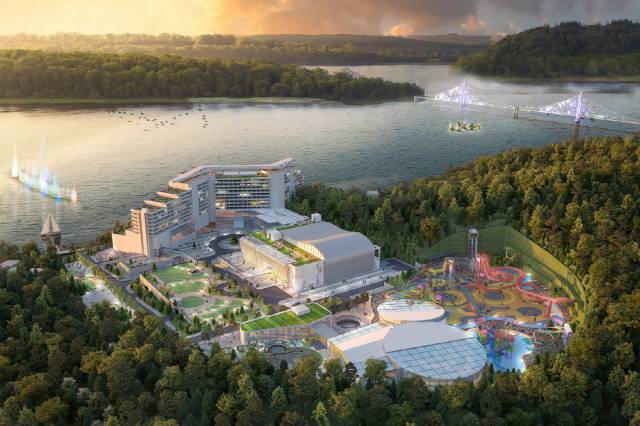 ▲탑정호 복합문화 유양단지 조감도