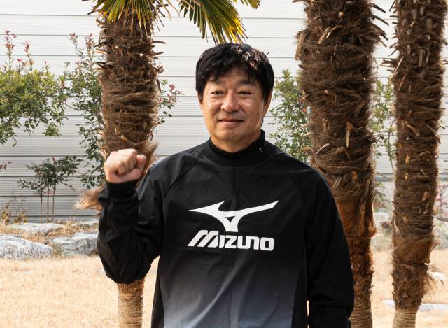 남해 전지훈련장에서 만난 대구FC 김병수 감독. 이화섭 기자