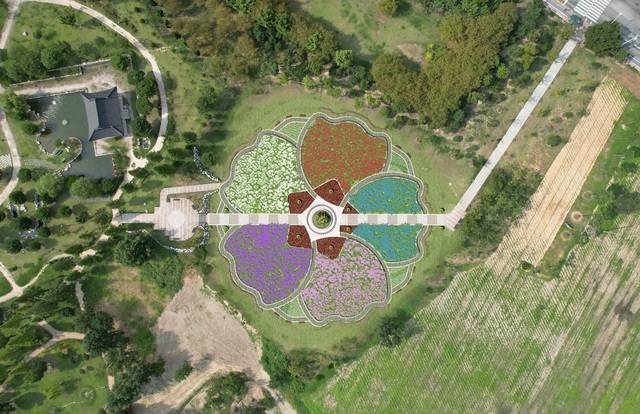 경주시가 4억 원의 사업비로 황성공원에 조성할 무궁화동산 조감도. 경주시 제공