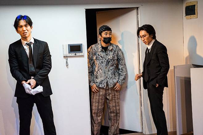 연극 ‘벽이 서 있다’ 에피소드 중 ‘유산’ 공연 사진. (사진=극단 프로젝트아일랜드)