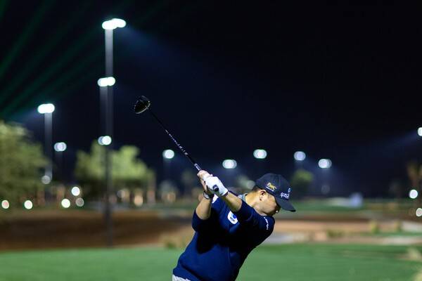 우리금융그룹 이태훈. /사진=LIV GOLF 제공