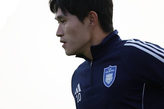 래디슨블루호텔앤리조트(알아인, UAE)/ 2026 K리그 동계 전지훈련/ K리그1/ 울산HDFC/ 훈련/ 울산 이동경/ photo by Donghyuk Kwak