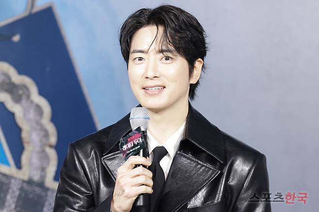 넷플릭스 시리즈 '레이디 두아' 제작발표회에 참석한 이준혁. 2026.2.10 ⓒ이혜영 기자 lhy@hankooki.com