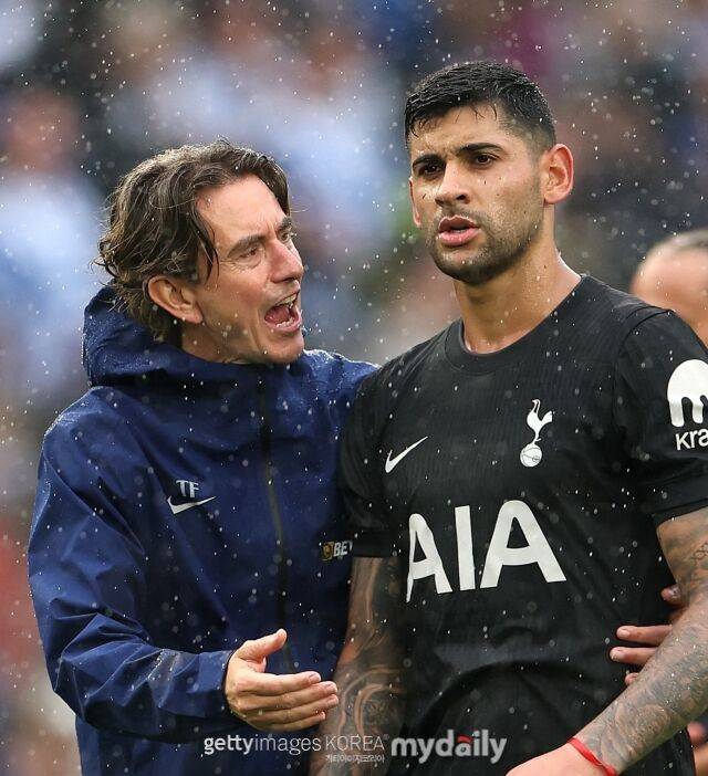 토마스 프랭크 감독과 크리스티안 로메로/게티이미지코리아