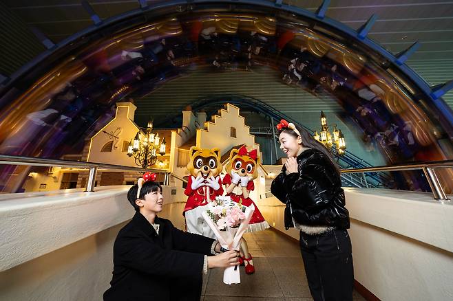 화이트데이 한달앞 롯데월드 초대형 이벤트