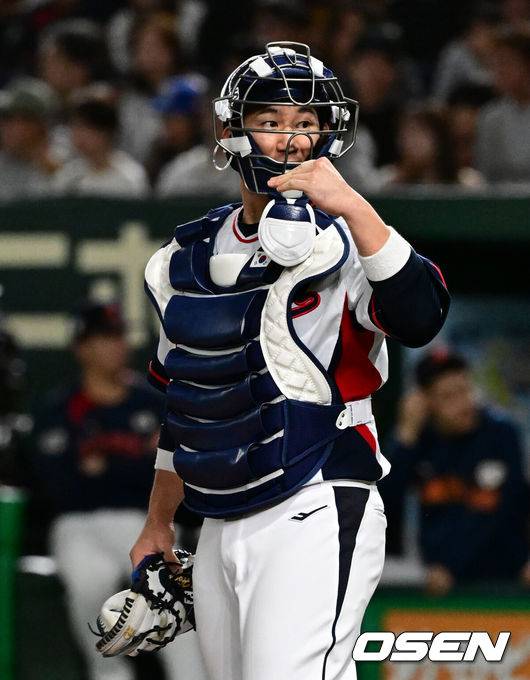 한국 야구 대표팀 최재훈. /OSEN DB