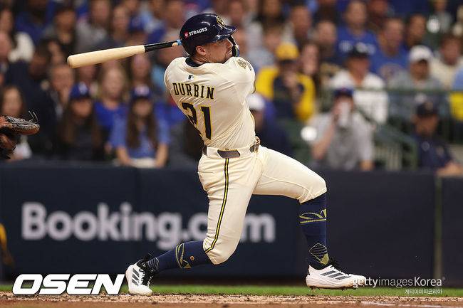 [사진] 밀워키 브루어스 케일럽 더빈. ⓒGettyimages(무단전재 및 재배포 금지)