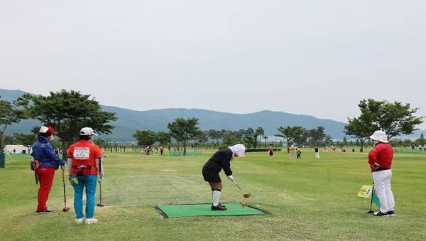 황산공원 파크골프장. /양산시 제공