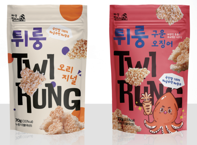 동선 식품이 제작한 튀룽.