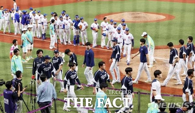 대만은 국제 야구대회에서 고비때마다 한국을 괴롭혔다. 2023년 항저우 아시안게임 에선에서 한국을 4-0으로 완파한 대만. /뉴시스