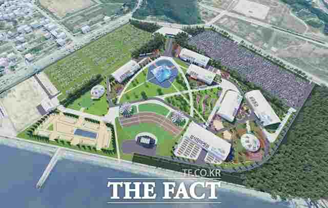 오는 9월 여수시 일원에서 열리는 '2026 여수세계섬박람회' 주행사장 조감도. /2026여수세계섬박람회조직위원회