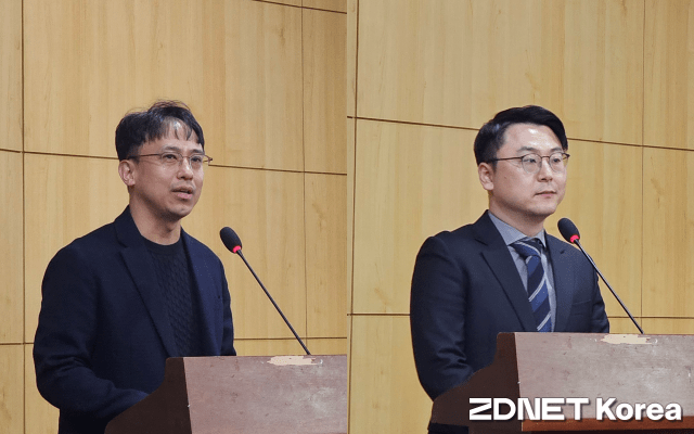 최준원 서울대 전기정보공학부 교수, 김건우 카카오모빌리티 미래플랫폼경제연구소장 (사진=지디넷코리아)