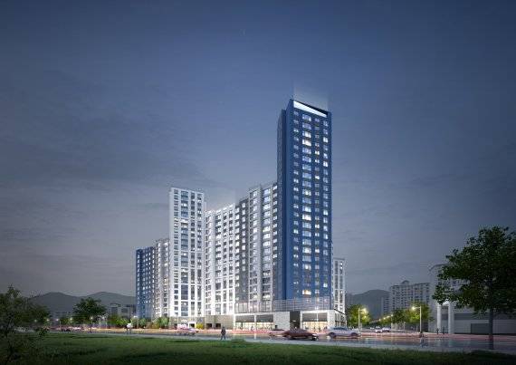 두산위브더센트럴부평 투시도