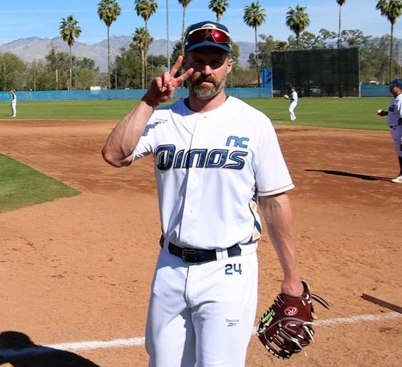 미국 투손 스프링캠프를 소화 중인 NC 데이비슨. 구단 제공