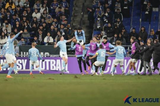 울산 꺾은 멜버른 시티. 사진[연합뉴스]