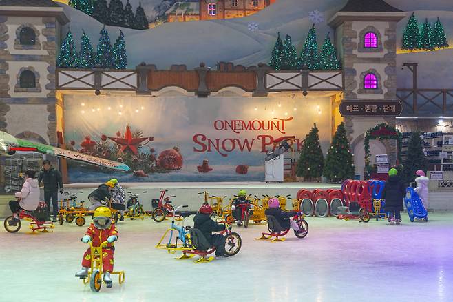 고양 원마운트 스노우파크. [경기관광공사]