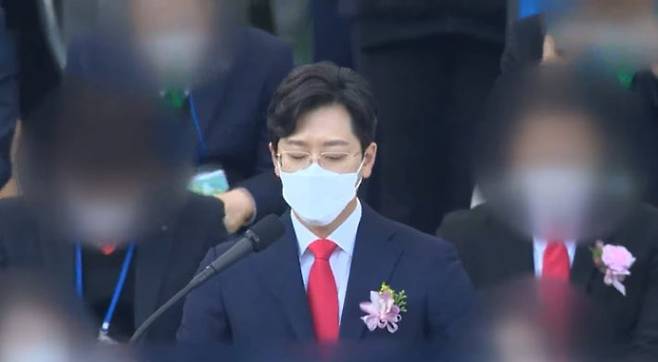 신천지 2인자로 정치권 로비를 수행했던 것으로 알려진 고동안 전 총무.