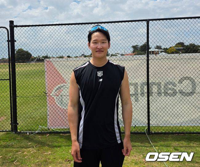 [OSEN=질롱(호주), 이후광 기자] KT 위즈 배제성 / backlight@osen.co.kr