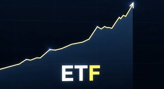 국내 증시가 연일 '불장'을 이어가는 가운데 상장지수펀드(ETF) 순자산도 355조원에 육박한 것으로 나타났다. ⓒ생성형AI로 제작
