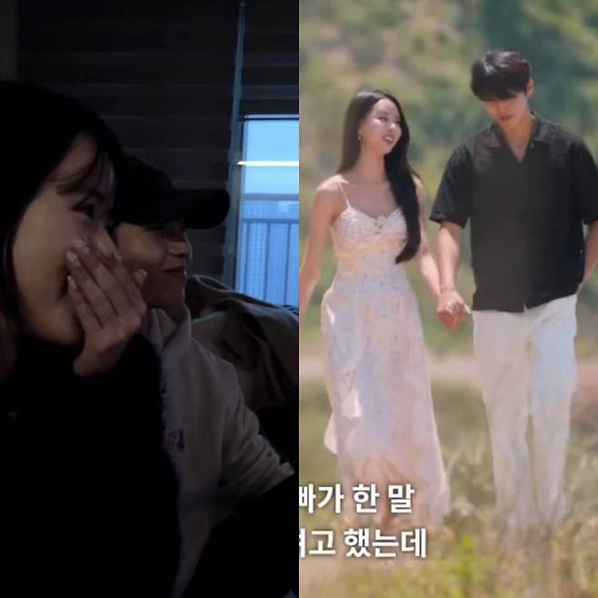 ▲ '솔로지옥5' 임수빈, 박희선. 출처| 온라인 커뮤니티, 넷플릭스 캡처