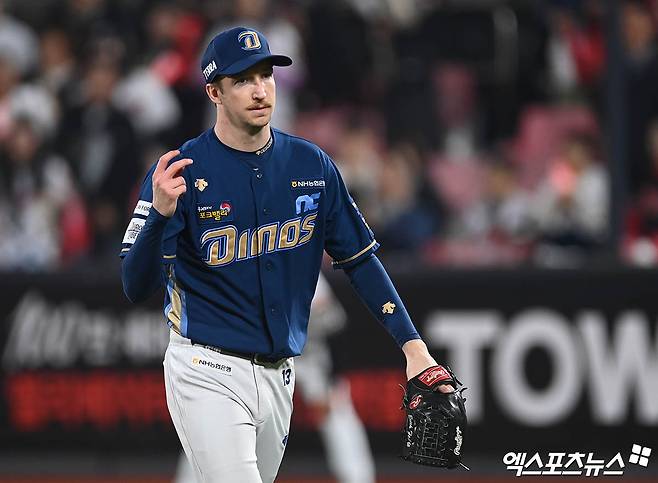 NC 다이노스 출신 에릭 페디가 스프링캠프 직전 시카고 화이트삭스와 1년 계약을 체결했다. 엑스포츠뉴스 DB