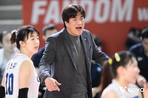 GS칼텍스 사령탑 시절의 차상현 감독 [한국배구연맹 제공. 재판매 및 DB 금지]