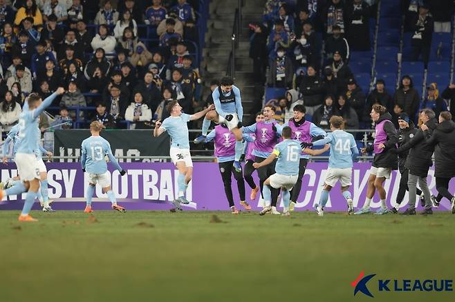울산 꺾은 멜버른 시티 [한국프로축구연맹 제공. 재판매 및 DB 금지]