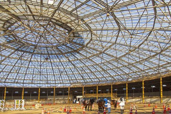 안산 베르아델 승마클럽 전경.