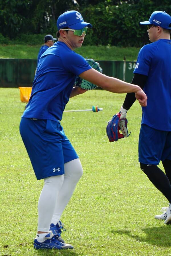 삼성 3루수 김영웅(사진=삼성)