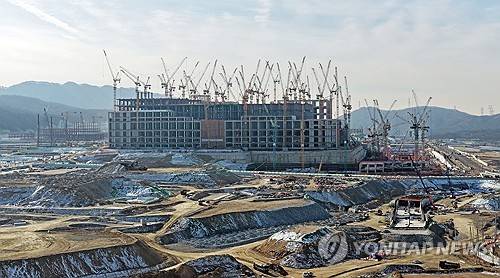 용인 반도체 클러스터 일반산업단지 공사 현장[출처: 연합뉴스 자료사진]