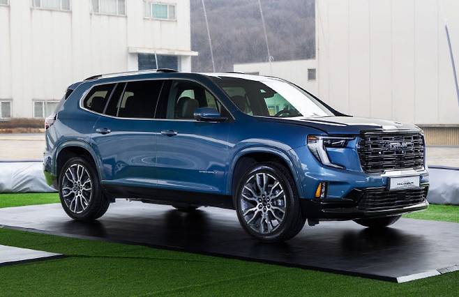 GMC ‘아카디아 드날리 얼티밋’ (사진=이데일리 이배운 기자)