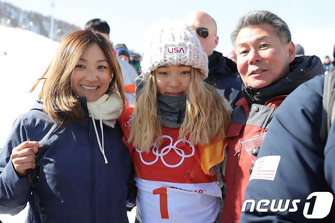 '스노보드 천재' 한국계 미국인 클로이 김2018.2.13 ⓒ 뉴스1 임세영 기자