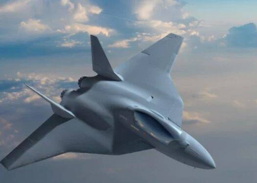 프랑스와 독일, 스페인이 합작해서 만들려고 하는 6세대 전투기 사업인 FCAS의 주력 전투기 개념도