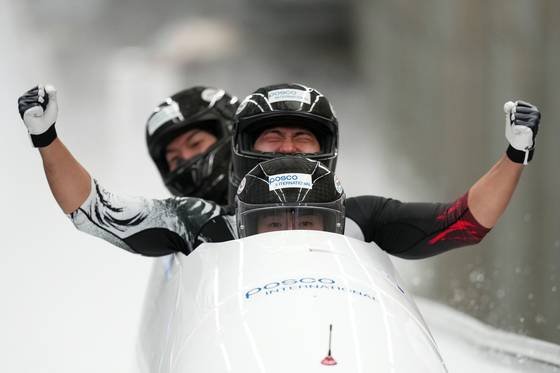 봅슬레이 4인승은 코르티나 트랙에서 동메달을 따낸 경험이 있다. AP=연합뉴스