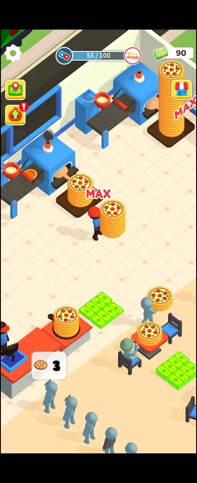 슈퍼센트 IP '피자레디'. 사진=구글플레이