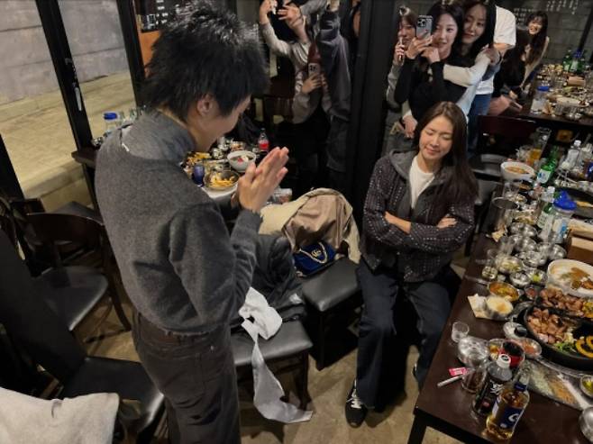 '솔로지옥5' 진행자 홍진경이 출연자 최미나수에게 사과했다. /사진=홍진경 인스타그램 캡처