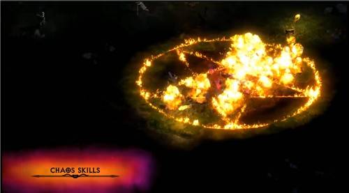 '디아블로 2' 신규 직업 악마술사 [공식 라이브 방송 캡처]