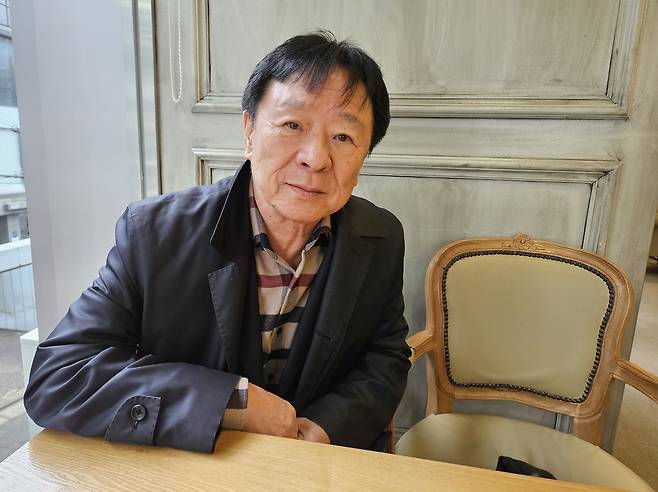 동포사회 현안 의견 밝히는 심상만 세계한인총연합회 명예회장 (서울=연합뉴스) 성도현 기자 = 심상만 세계한인총연합회 명예회장이 지난 11일 서울 강남의 한 카페에서 연합뉴스와 인터뷰를 하고 있다. 2026.2.12 raphael@yna.co.kr