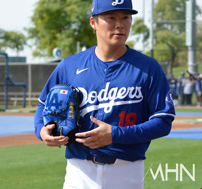 (LA 다저스 '에이스' 야마모토 요시노부)