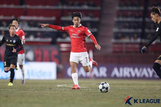 포항 켄토. 사진 | 한국프로축구연맹