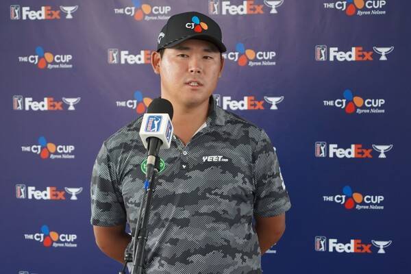 CJ 김시우. /사진=CJ그룹 제공