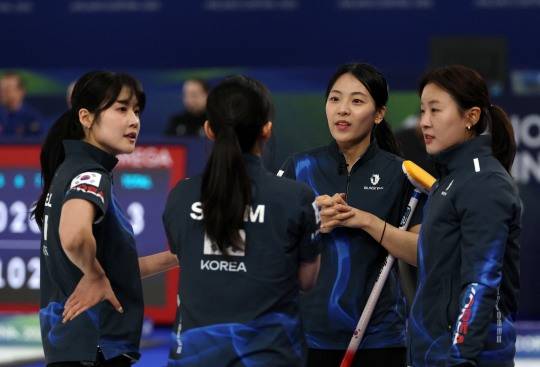 컬링 여자 대표팀. 사진[로이터=연합뉴스]