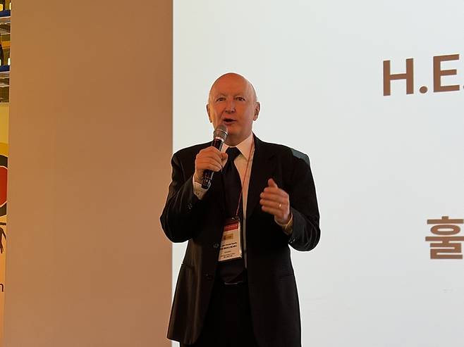 훌리오 에라이스 에스빠냐 주한 스페인 대사. /사진= 강예신 여행+ 기자