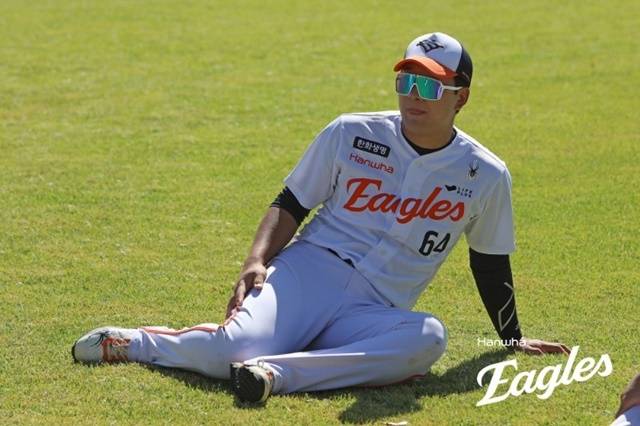 현재 쾌조의 컨디션을 과시 중인 권민규. 사진=한화 제공