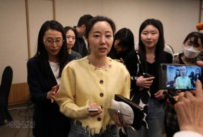 민희진 전 어도어 대표(현 오케이 레코즈 대표)