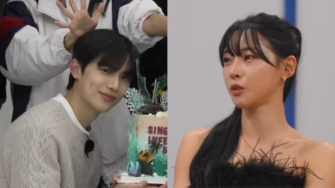 윤현제, 김민지. 넷플릭스 공식 유튜브 채널 캡처.