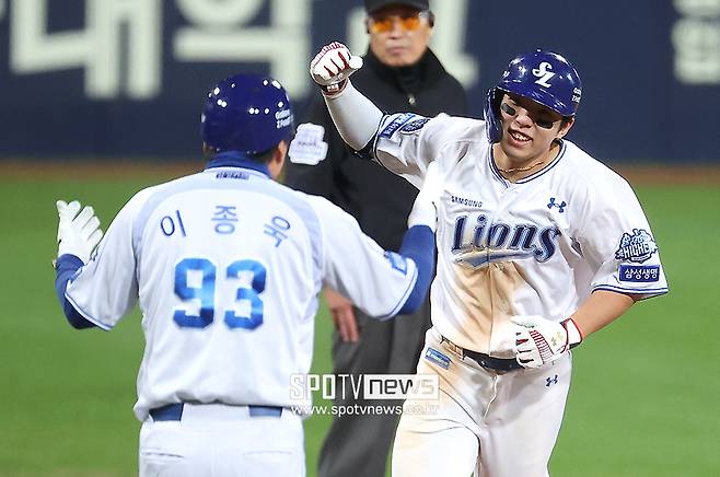 ▲ 김영웅(오른쪽) ⓒ곽혜미 기자