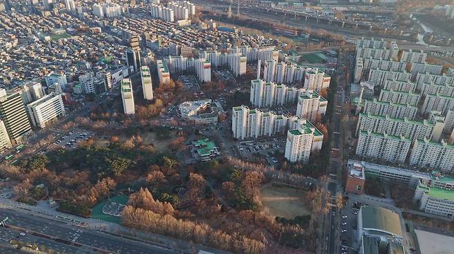 서울 시내 아파트 전경.(사진=모션엘리먼츠)