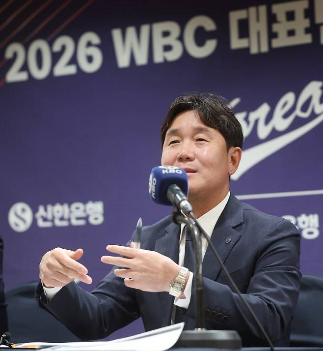 류지현 한국 야구대표팀 감독. 사진=연합뉴스