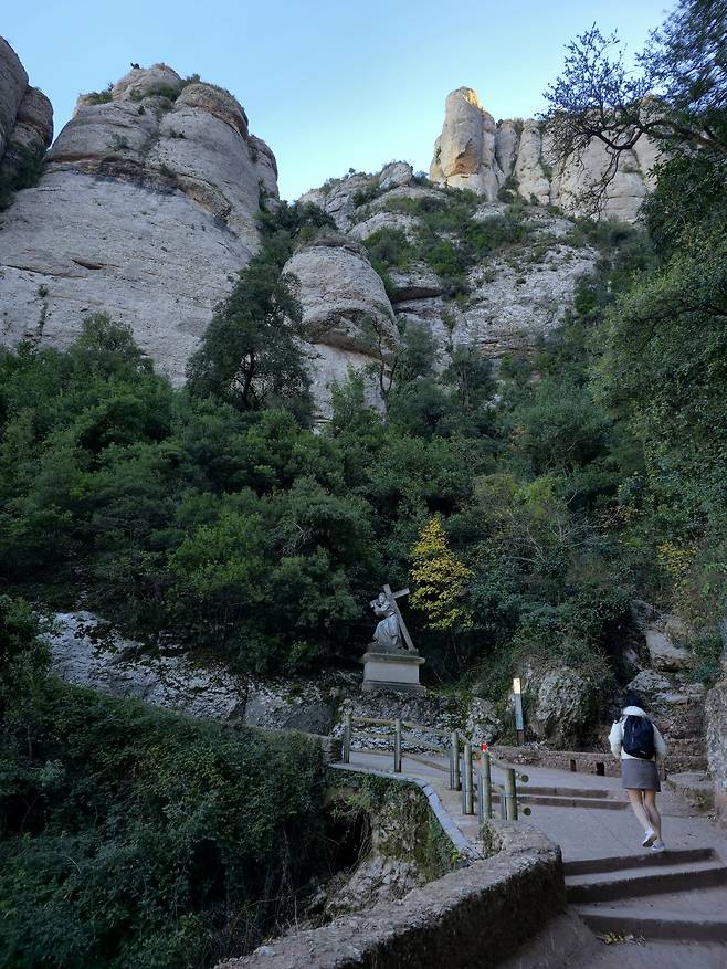로사리오 기도의 길.